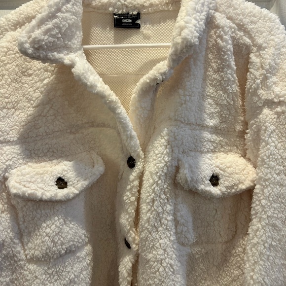 Lot of 32 Degrees Sherpa Jackets in Mauve & White M/L & XL/XXL - Picture 6 of 10